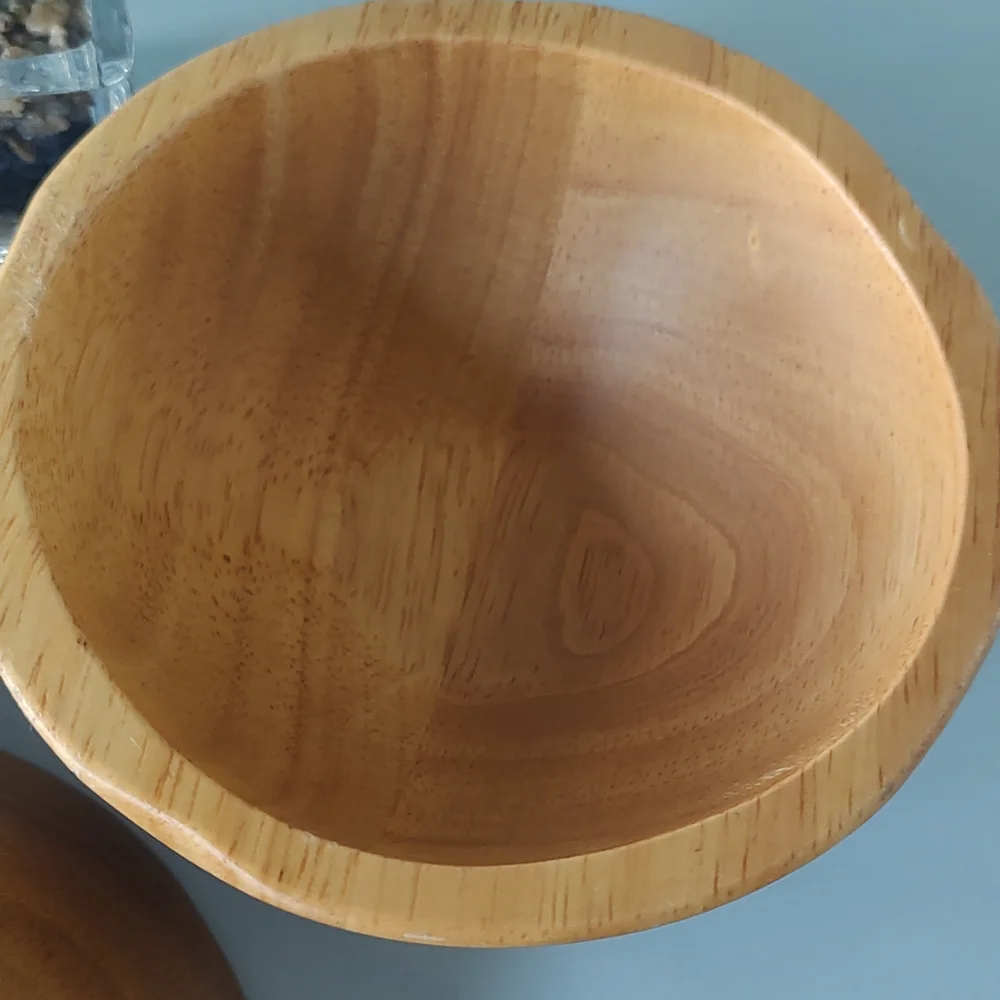 Hearth & Hand Rubberwood Bowl 3 Pieces Mini Style Boho Farmhouse